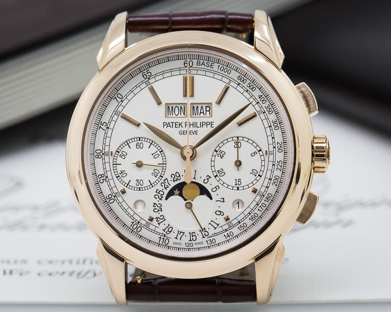 Patek Philippe Perpetual Calendar Chronograph 18K Rose Gold