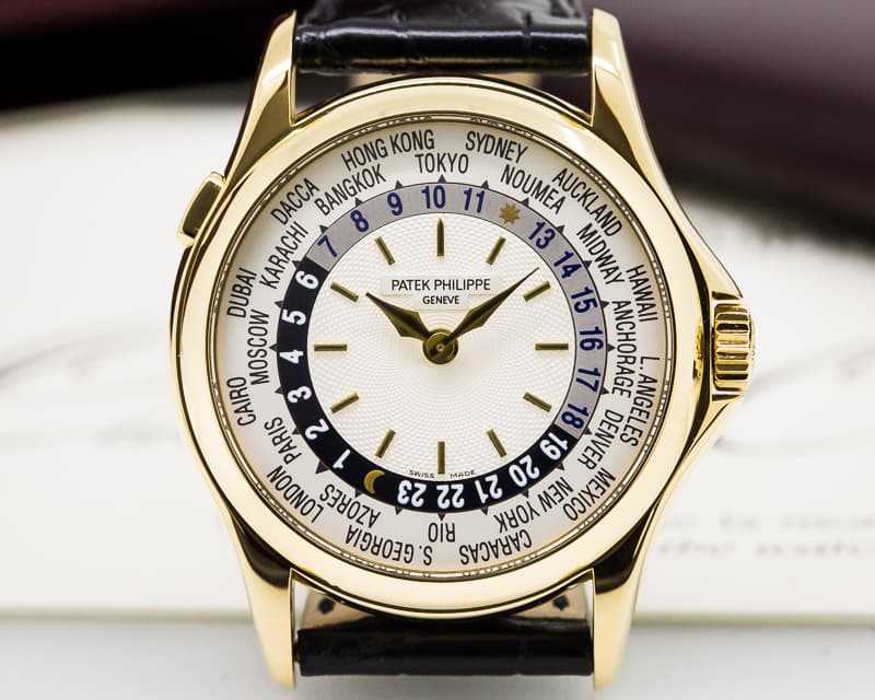 Patek Philippe World Time 18K Yellow Gold