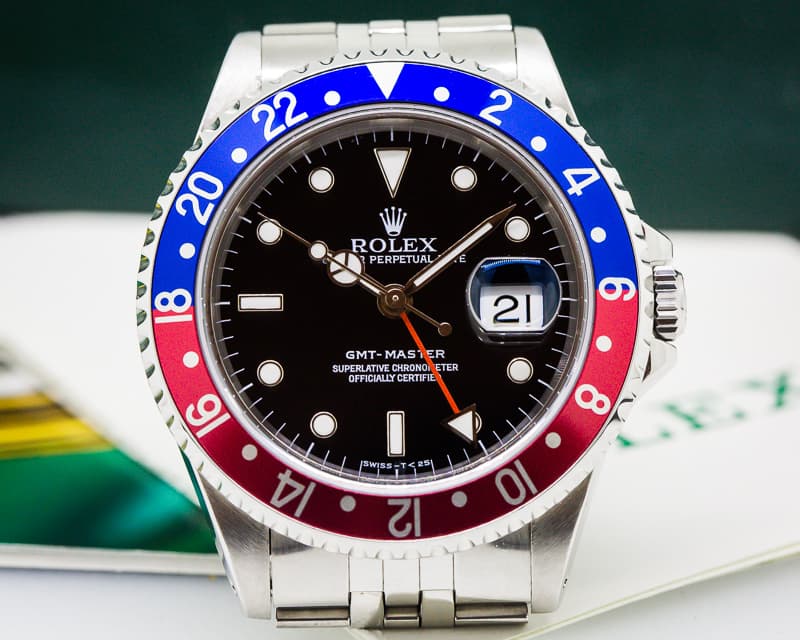 Rolex GMT Master Red / Blue Pepsi Bezel