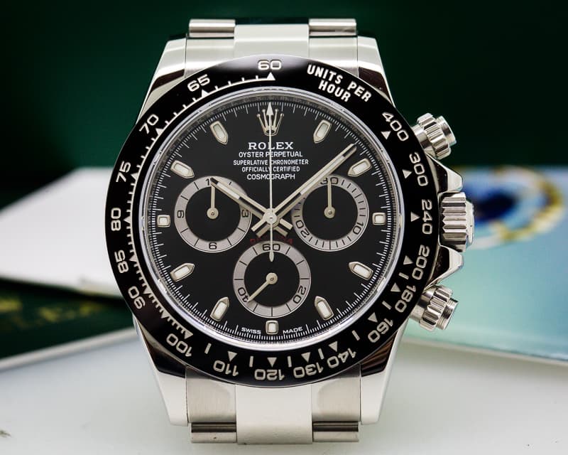 Rolex Daytona Ceramic Bezel SS / Black Dial