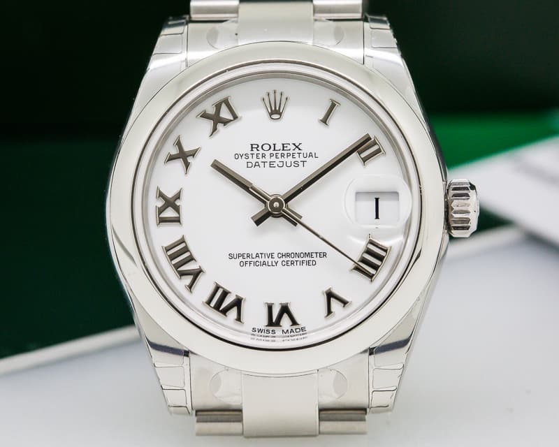 Rolex Ladies Rolex Datejust White Roman Dial UNWORN
