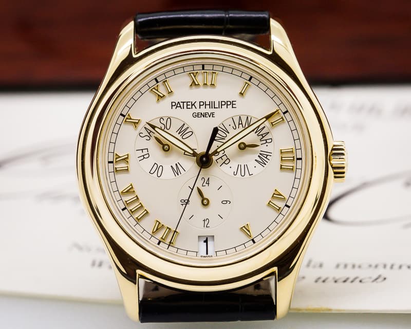 Patek Philippe Annual Calendar Cream Dial 18K Yellow Gold

