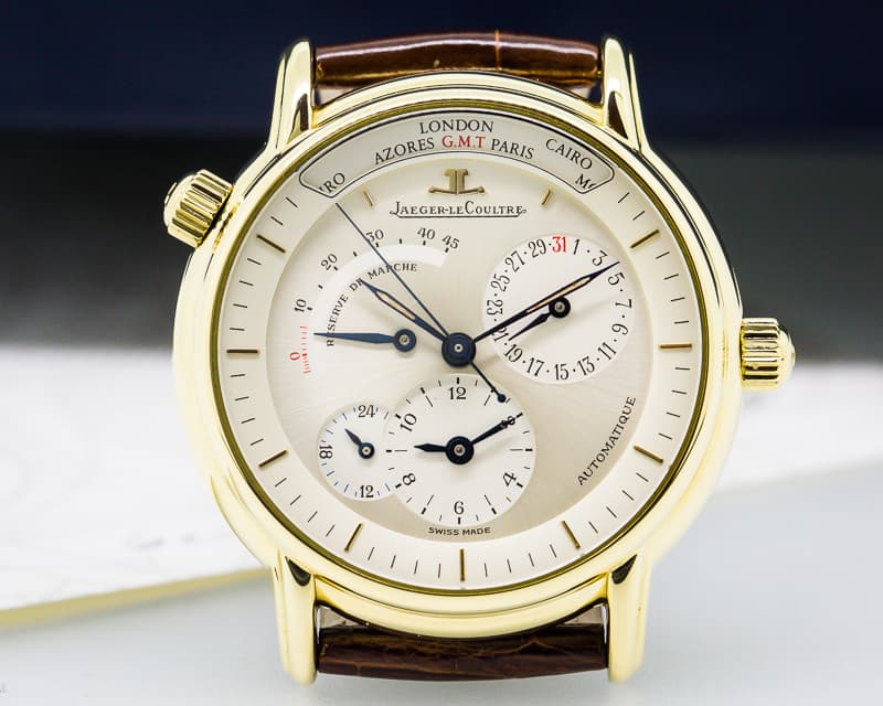 Jaeger LeCoultre Master Geographic 18K Rose Gold First Series