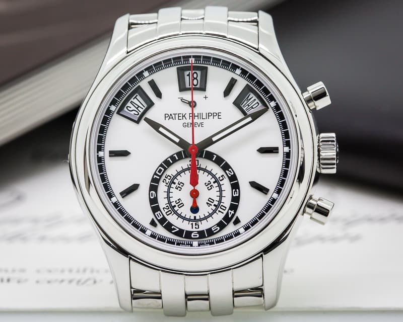 Patek Philippe Annual Calendar Chronograph SS / SS 