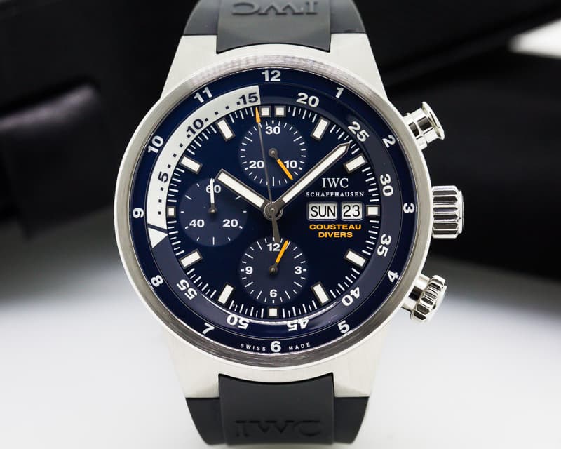 IWC Aquatimer Cousteau Divers Blue / Limited