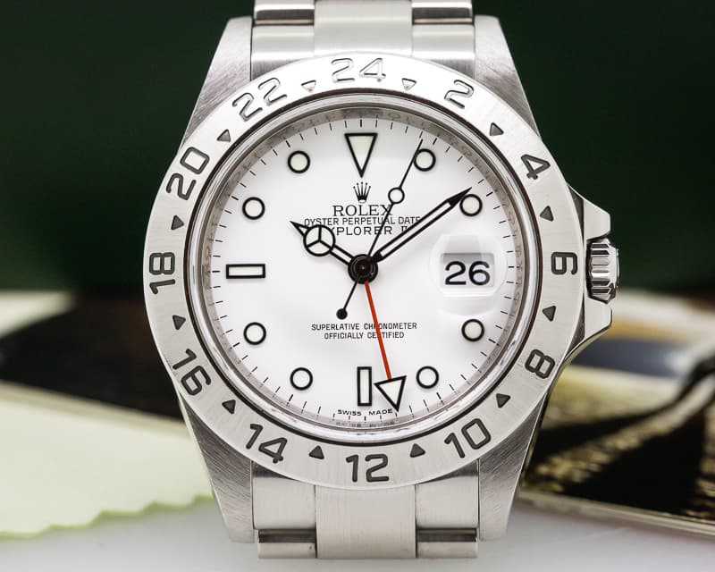 Rolex Explorer II White Dial 
