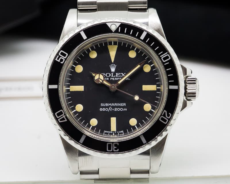 Rolex Vintage Maxi Matte Dial NOS Bracelet NICE 