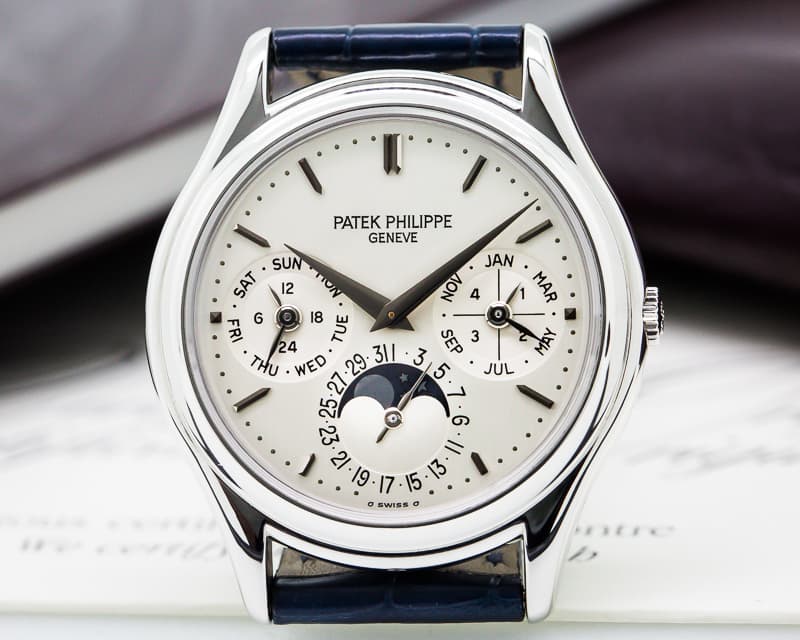Patek Philippe Perpetual Calendar Platinum FULL SET / PP Service 