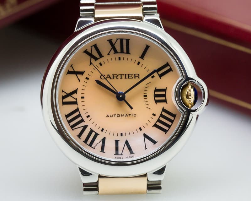 Cartier Ballon Bleu Ladies SS / 18K Rose Gold Automatic