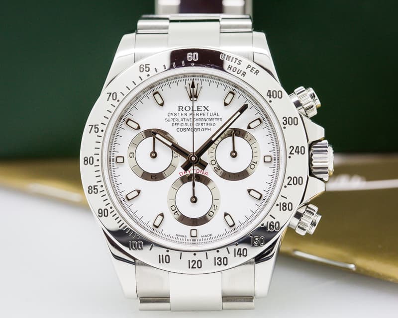 Rolex Daytona White Dial SS / SS