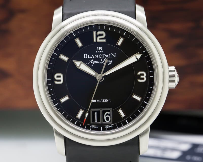 Blancpain Aqualung SS Big Date SS / Rubber VLADIMIR PUTIN
