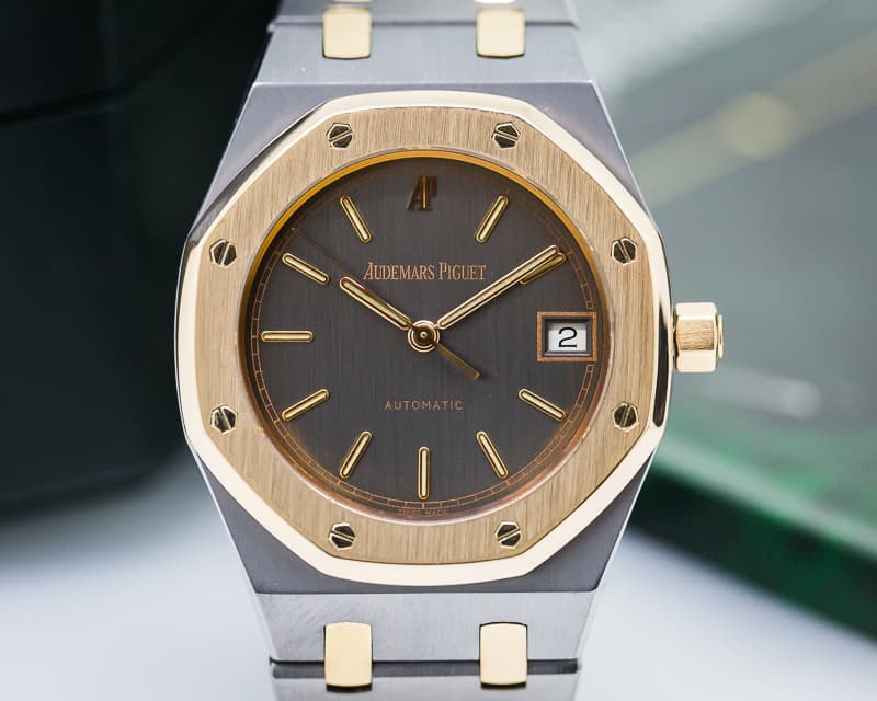 Audemars Piguet Royal Oak Cuir Automatic 18K Rose Gold / Tantalum