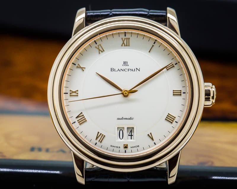 Blancpain Villeret Big Date 18K Rose Gold