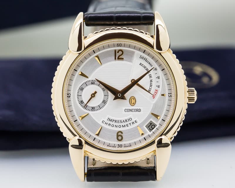 Concord Impresario Power Reserve 18k Yellow Gold