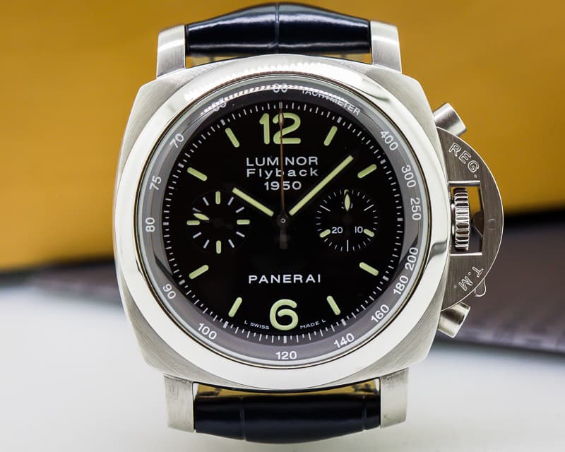 Panerai Luminor Flyback Chronograph 1950 SS