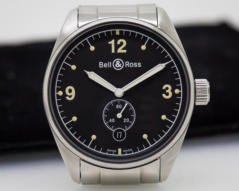 Bell & Ross Vintage 123 Black Dial SS / SS