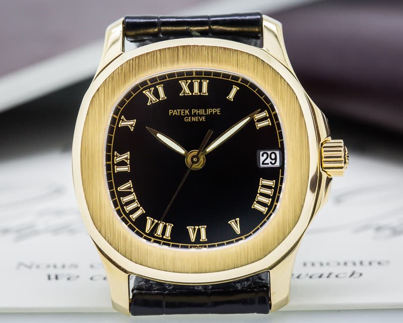 Patek Philippe Aquanaut Automatic 35MM 18k Yellow Gold RARE