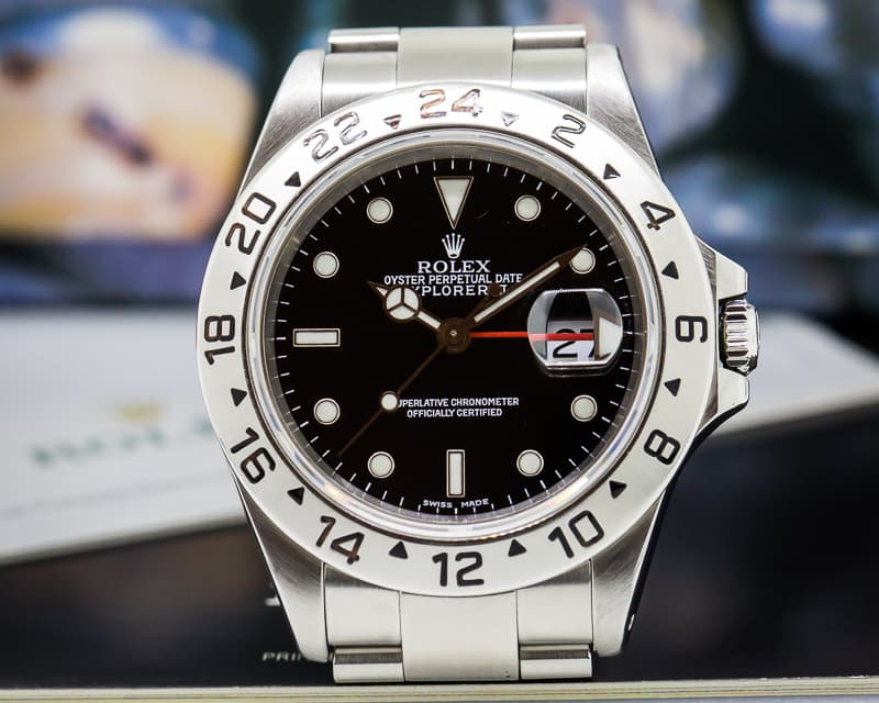 Rolex Explorer II SS Black Dial 