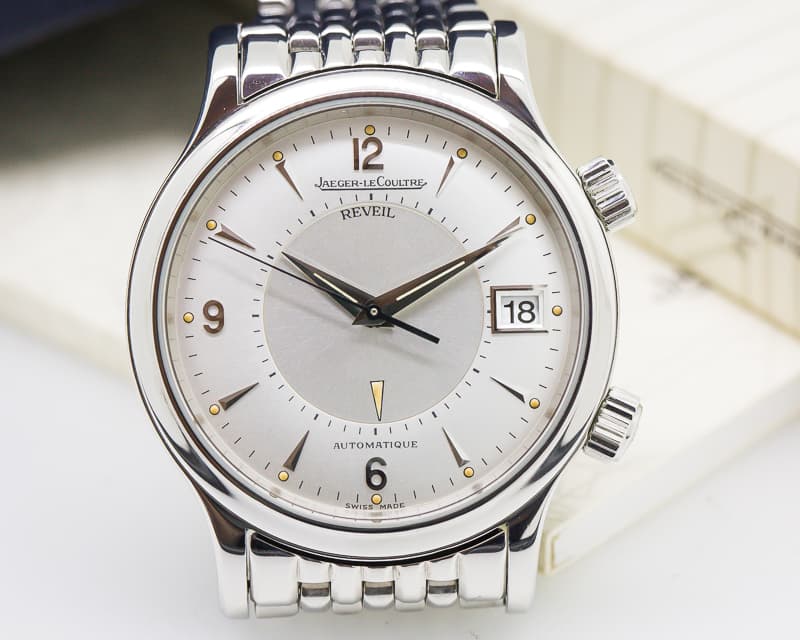 Jaeger LeCoultre Master Reveil Silver Dial SS / SS 