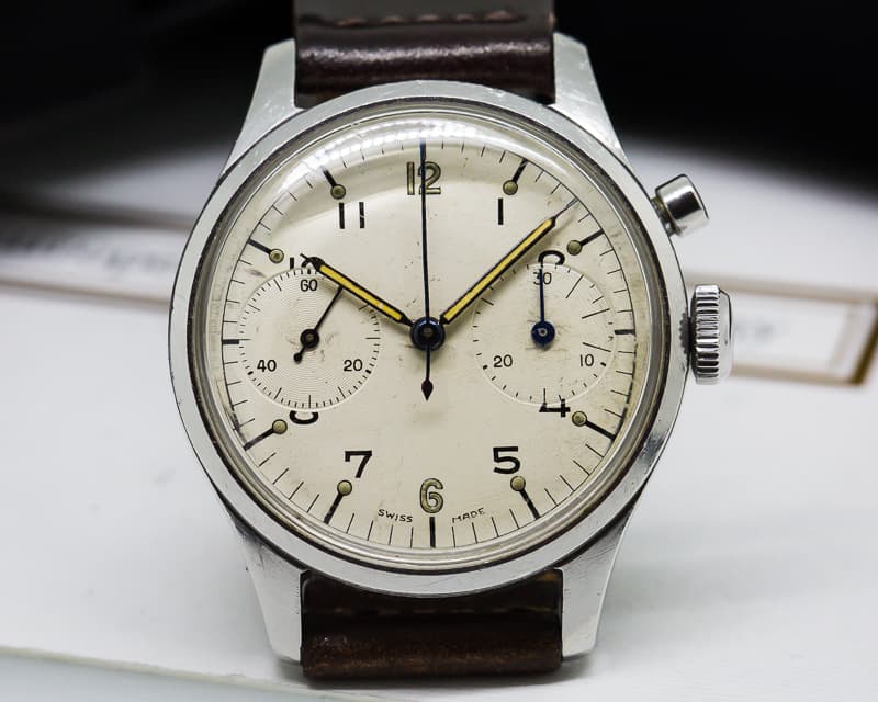 Rodania Vintage RCAF Monopusher Chronograph HB1605