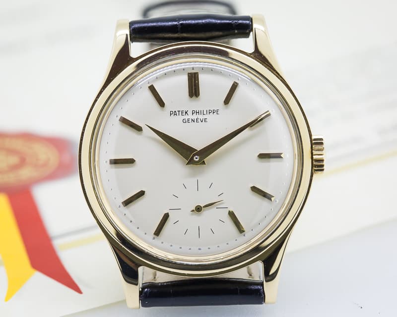 Patek Philippe 2509 Vintage Calatrava Yellow Gold 27-400AM EXCELLENT 