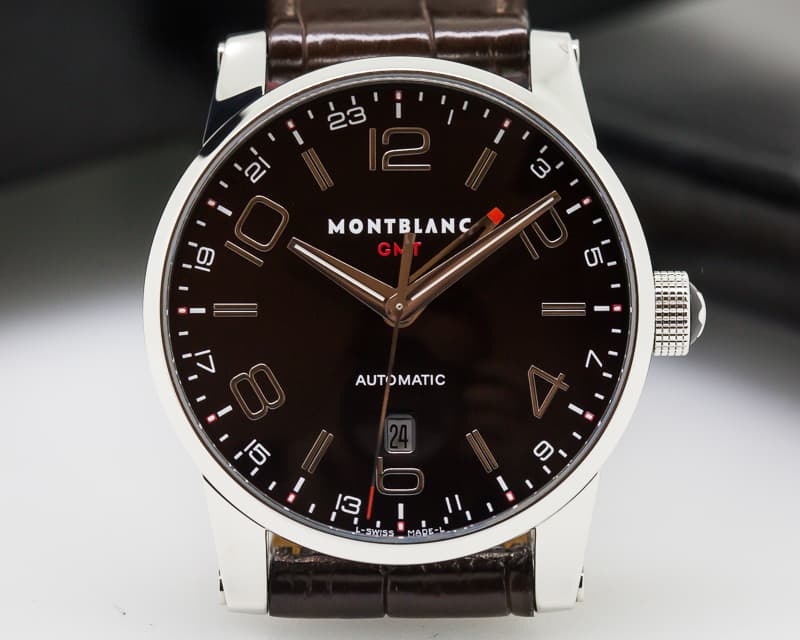 Montblanc Timewalker GMT SS Black Dial