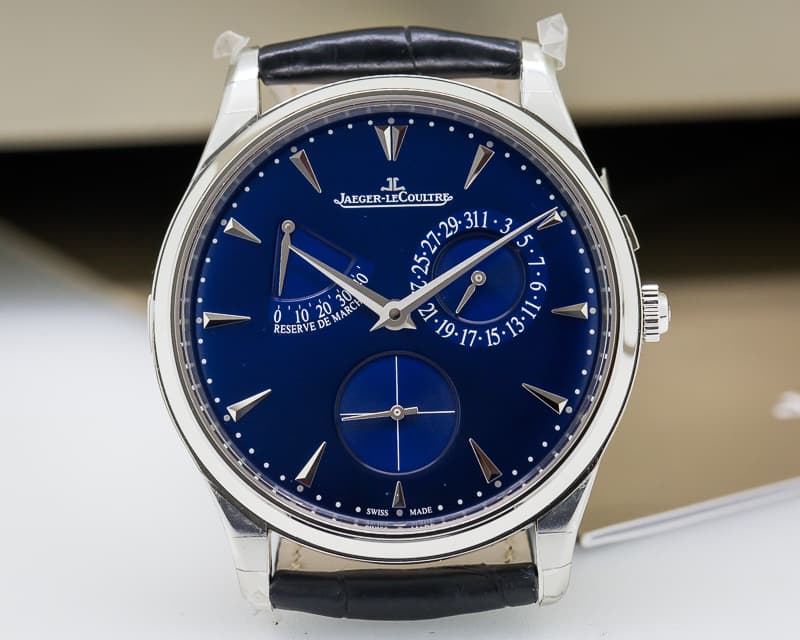 Jaeger LeCoultre Master Reserve de Marche SS Blue Dial UNWORN