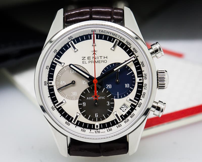 Zenith El Primero Chronograph Tri Color SS 36,000VpH 