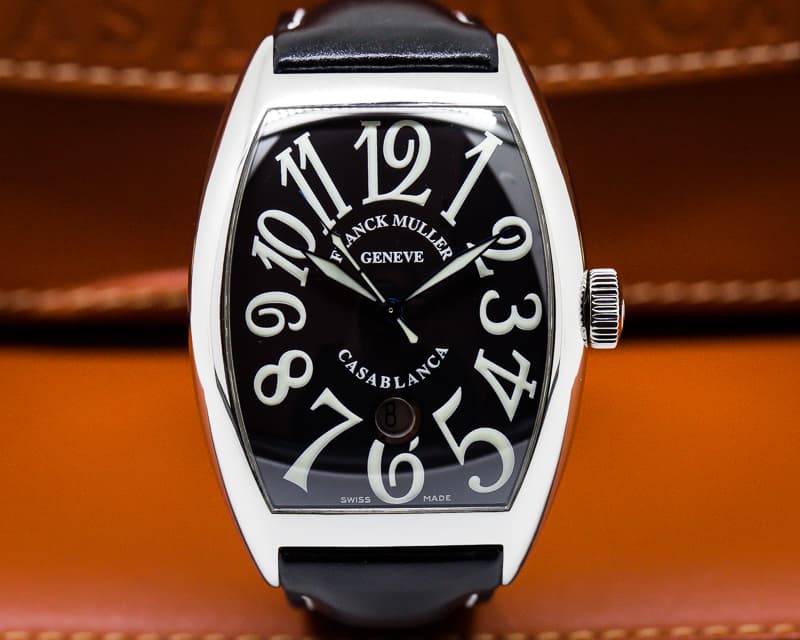 Franck Muller Casablanca SS Black Dial 