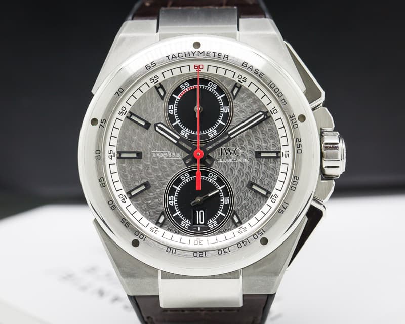 IWC Ingenieur Chronograph Silberpfeil Limited Edition SS / Leather 