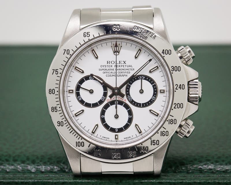 Rolex Daytona SS White Dial Zenith Movement INVERTED 6
