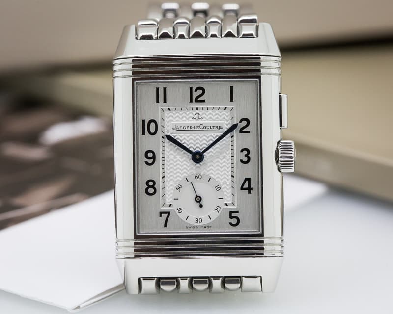 Jaeger LeCoultre Reverso Duo Night / Day Manual Wind SS / SS
