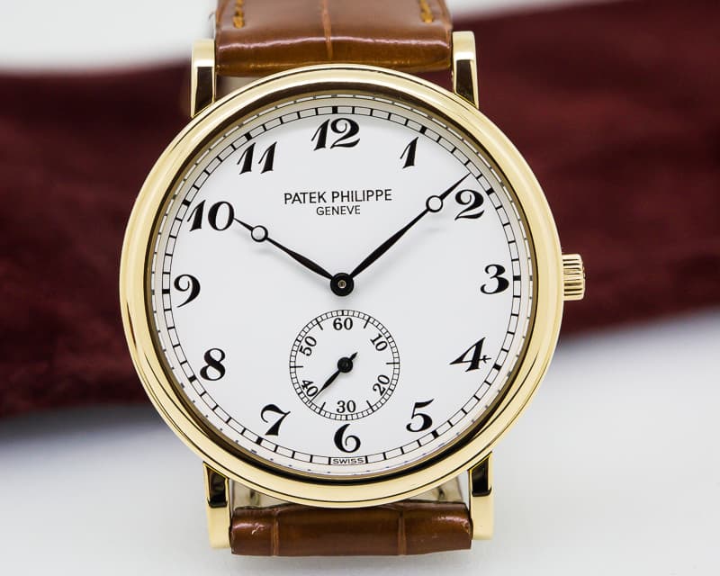 Patek Philippe Calatrava Manual Wind 18K Yellow Gold