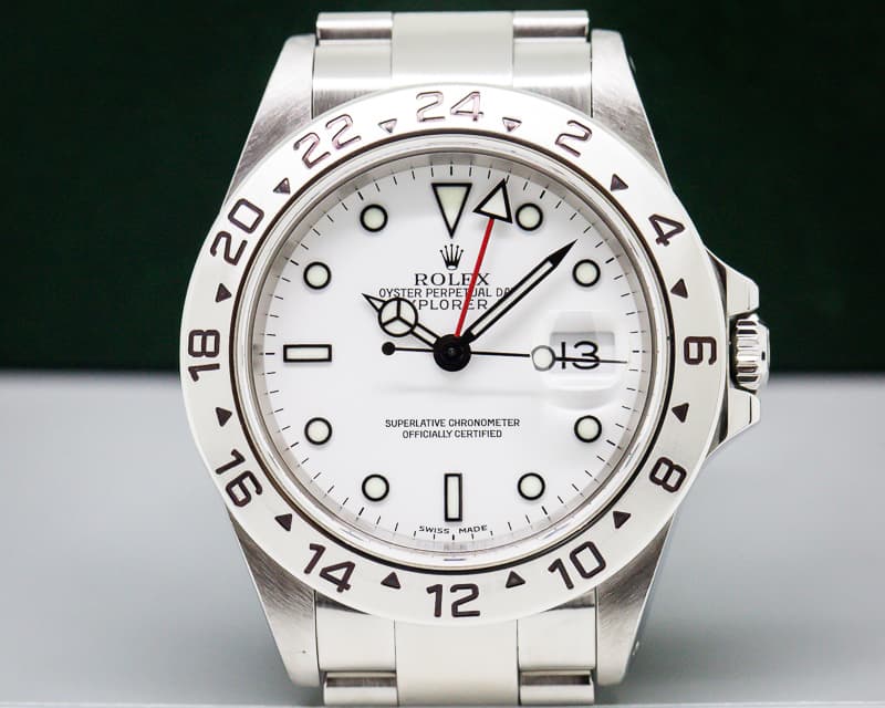Rolex Explorer II White Dial 