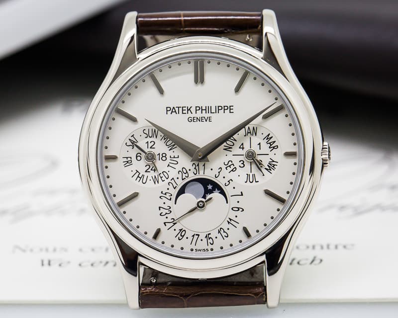 Patek Philippe Perpetual Calendar 18K White Gold 