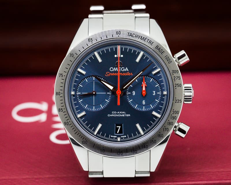 Omega Speedmaster '57 Co-Axial SS / SS Blue Dial