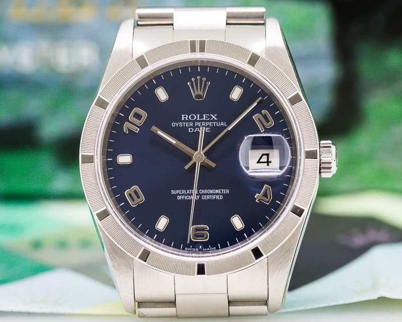 Rolex Oyster Date Blue Dial SS / SS