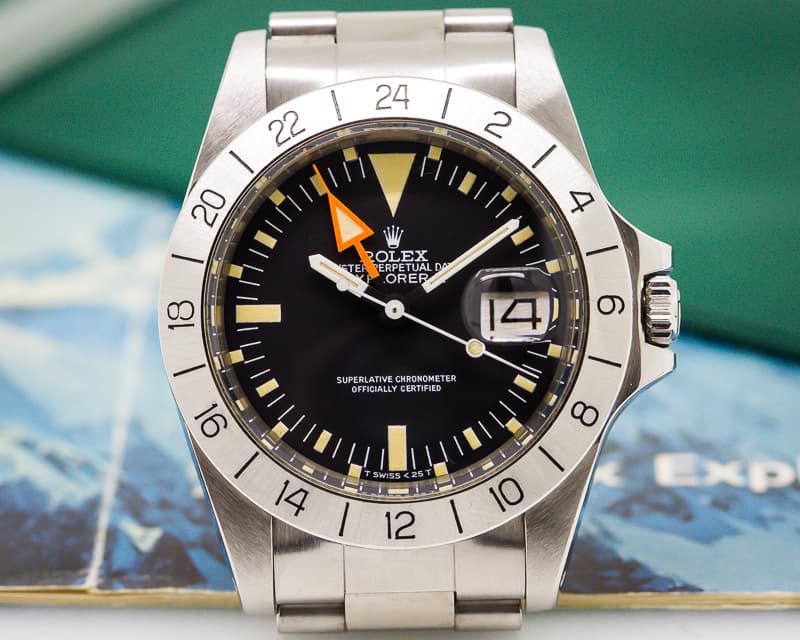 Rolex Explorer II Steve McQueen 1655 Freccione VERY NICE