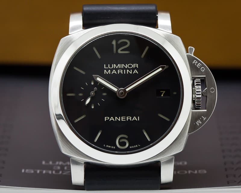 Panerai Luminor Automatic SS Black Dial 42MM

