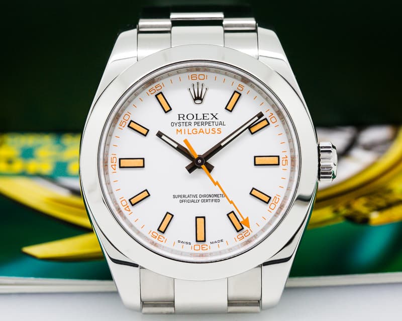 Rolex Milgauss White Dial
SS/SS M Series (2007)