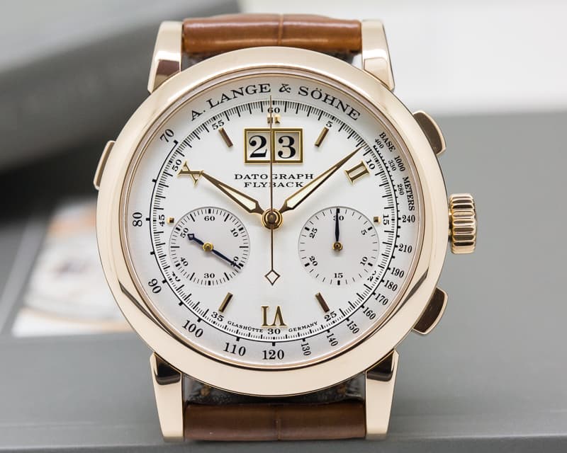 A. Lange and Sohne Datograph 18K Rose Gold
