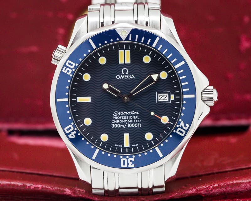 Omega Seamaster Professional Blue Dial SS 