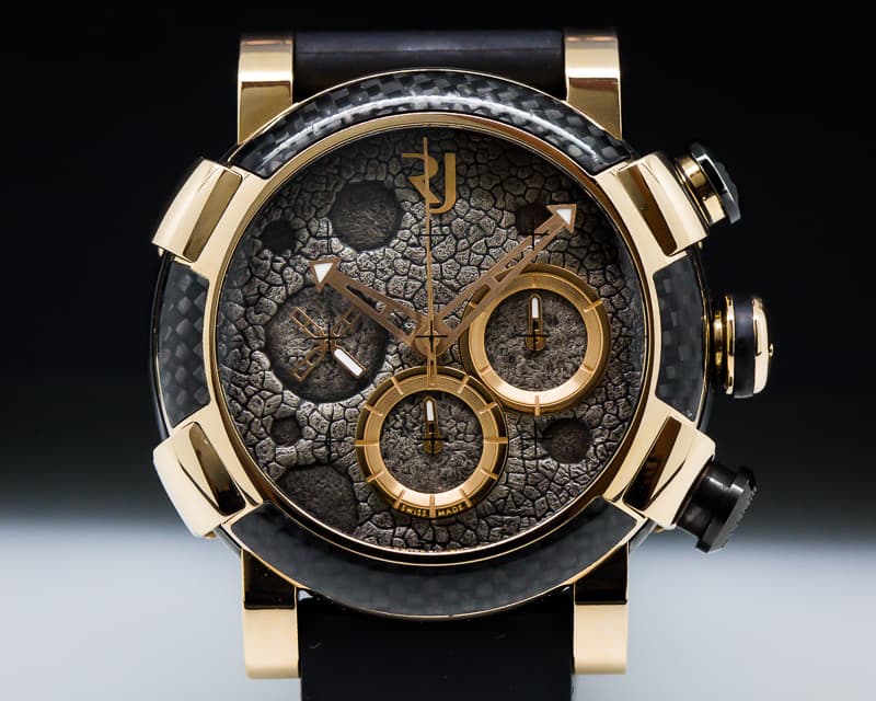 Romain Jerome  Moon Dust Red Mood Chrono 18k Rose Gold