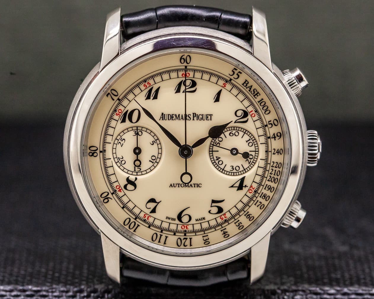 Audemars Piguet Jules Audemars Chronograph 18K White Gold 