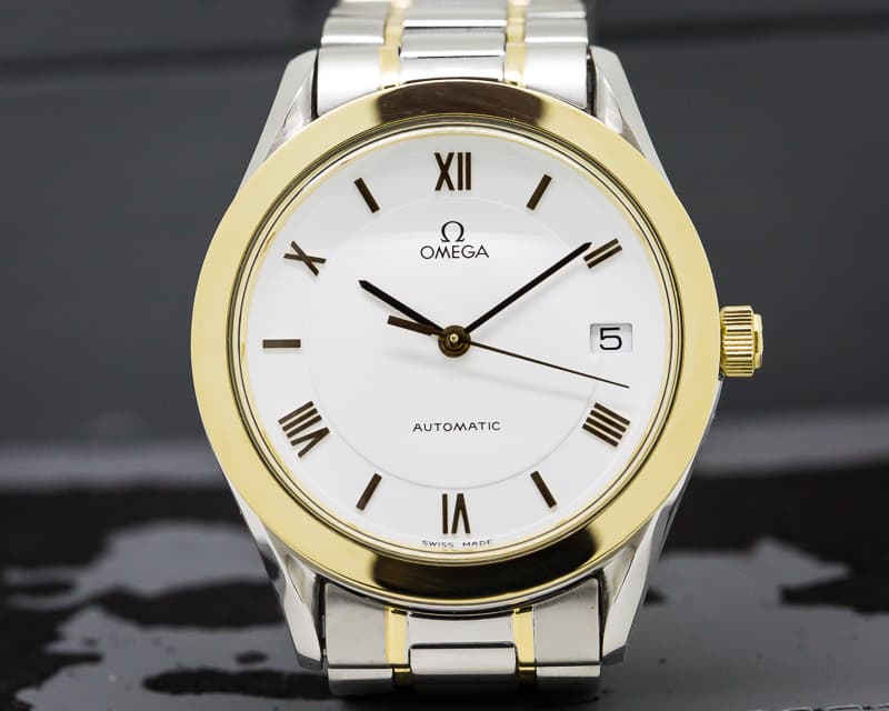 Omega Speedmaster White Dial SS / 18K 