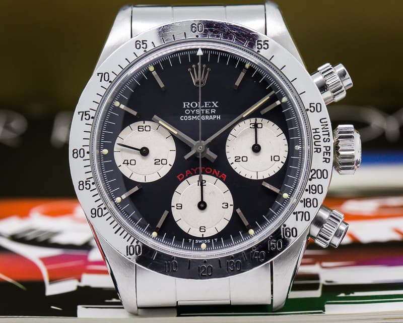 Rolex Daytona Cosmograph "Big Red" Black Panda Dial 1978 FULL SET
