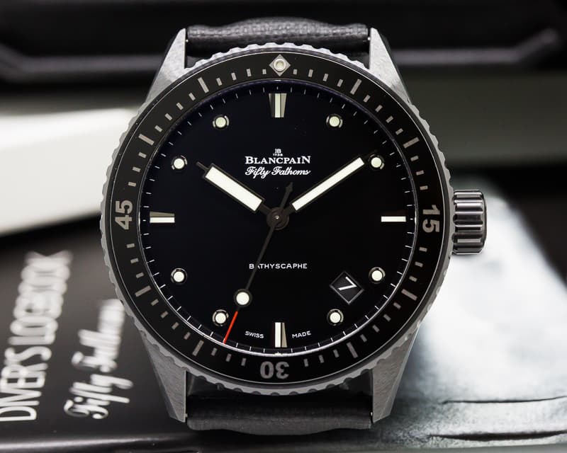 Blancpain Fifty Fathoms Bathyscaphe Ceramic