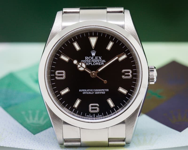 Rolex Explorer I 36MM SS FULL SET 


