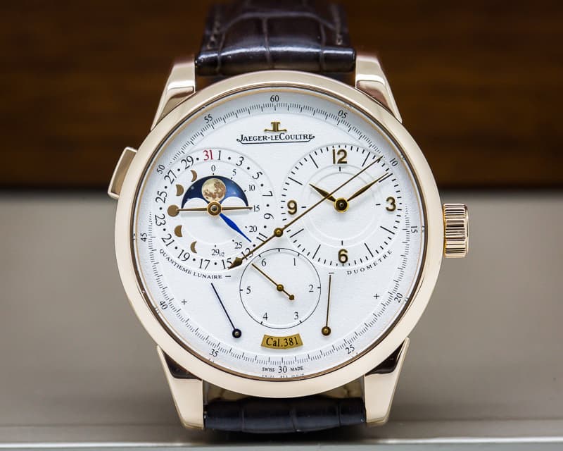 Jaeger LeCoultre Duometre a Quantieme Lunaire 18K Rose Gold