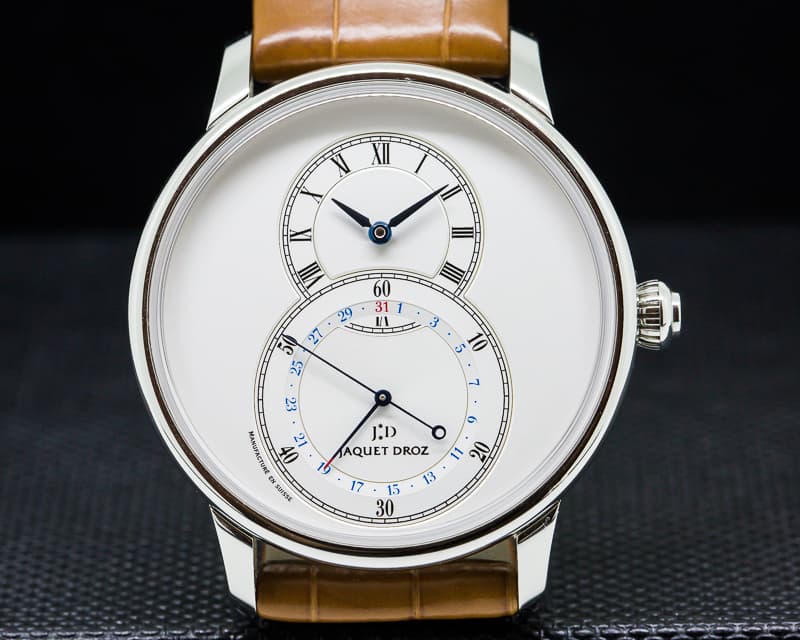 Jaquet Droz Grande Seconde Quantieme Automatic SS Silver Dial